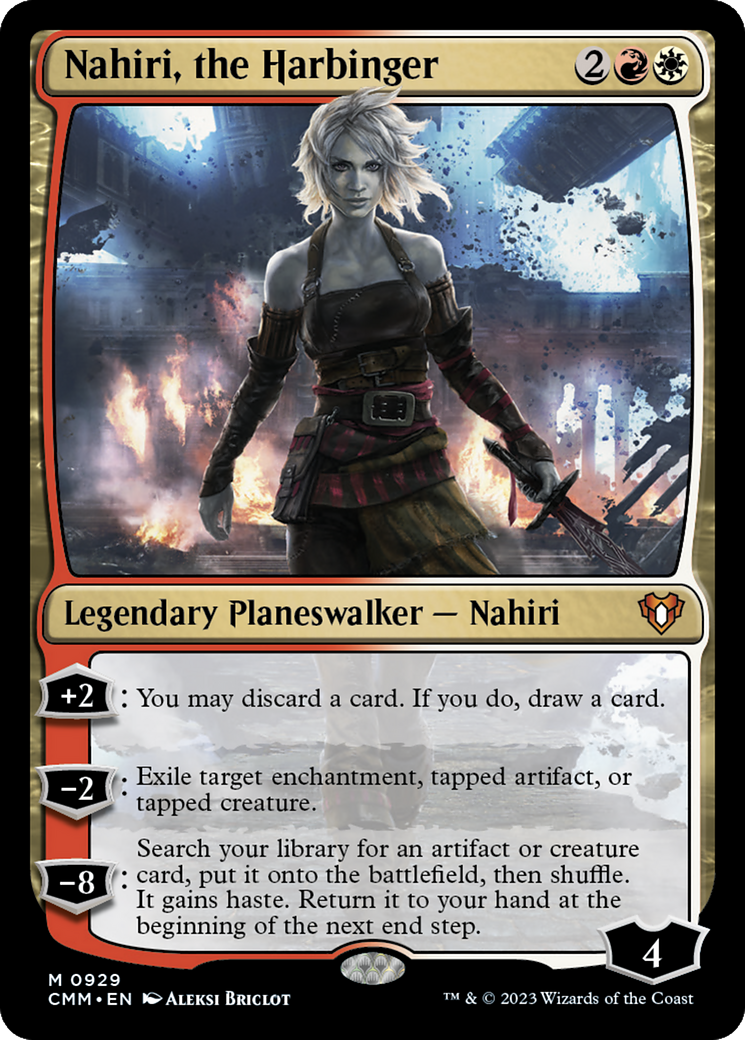 Nahiri, the Harbinger [Commander Masters] | Tables and Towers