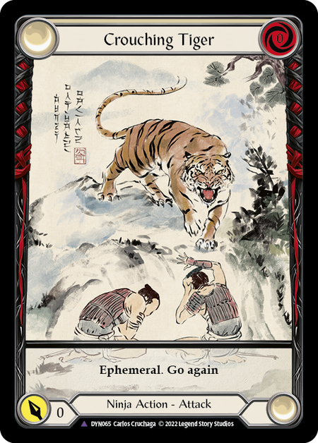 Crouching Tiger (Marvel) [DYN065] (Dynasty)  Cold Foil | Tables and Towers