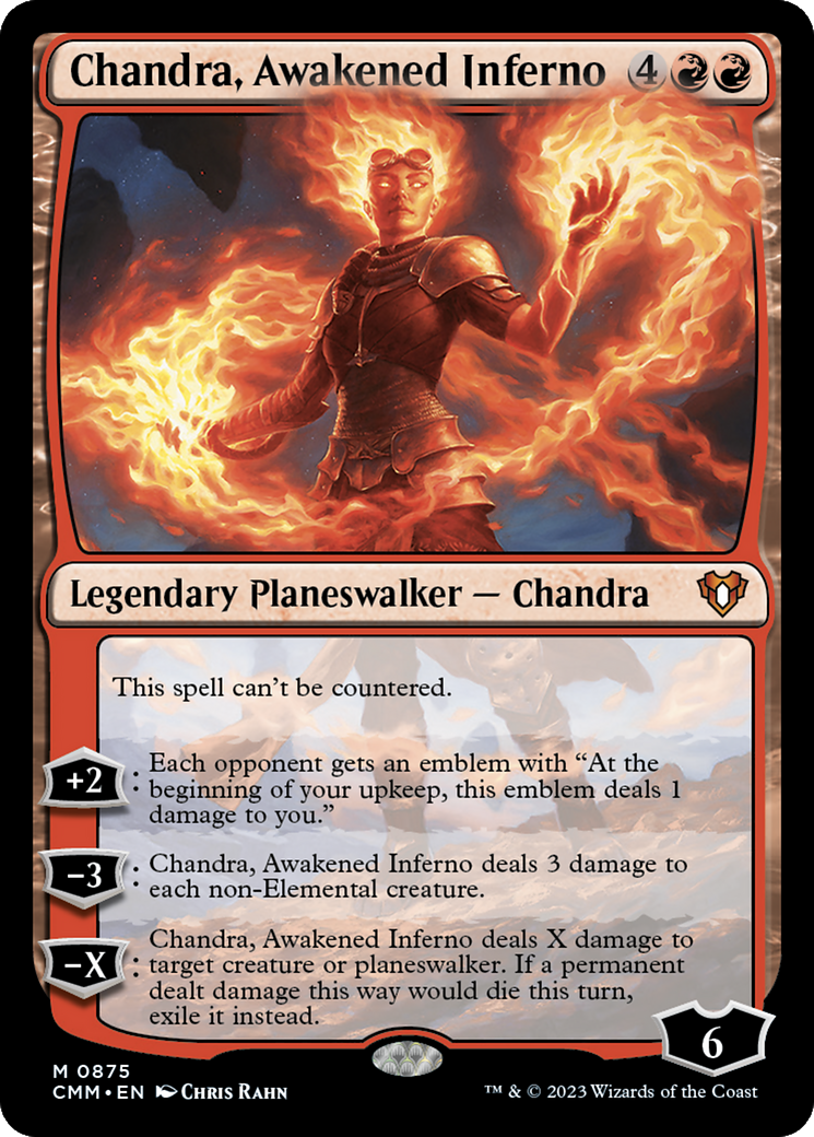 Chandra, Awakened Inferno [Commander Masters] | Tables and Towers