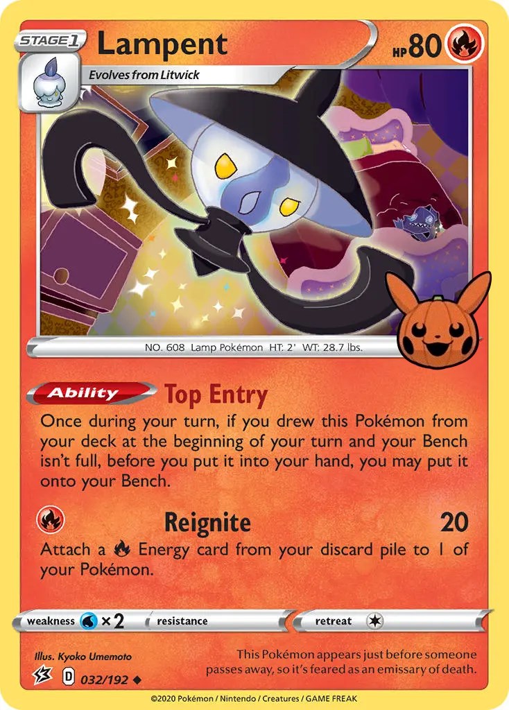 Lampent (032/192) [Trick or Trade] | Tables and Towers