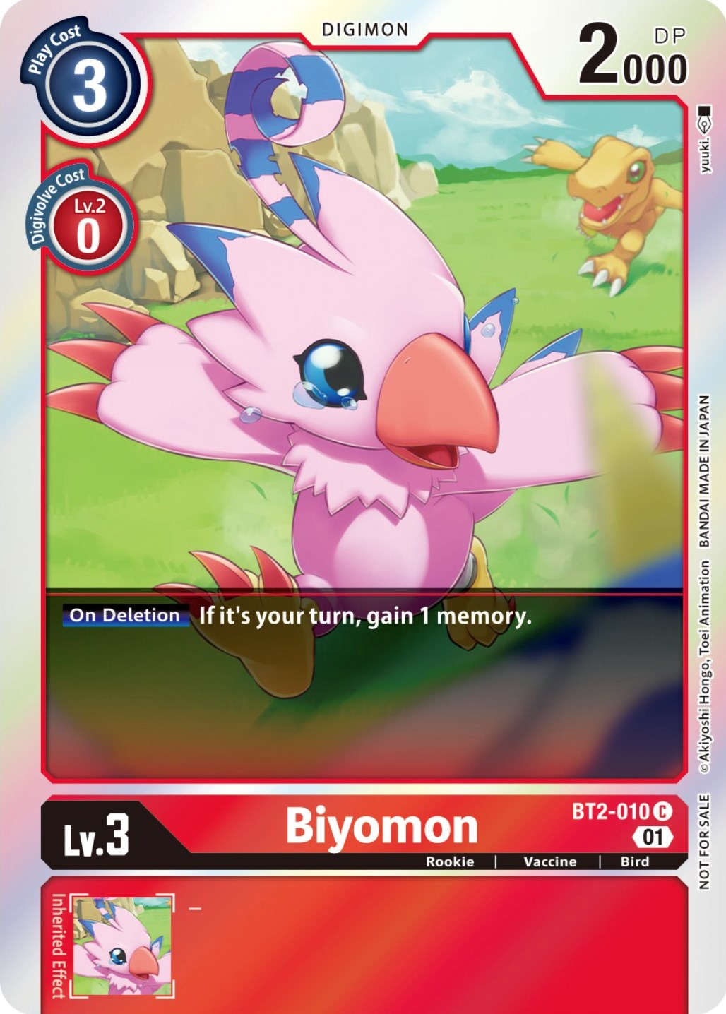 Biyomon [BT2-010] (ST-11 Special Entry Pack) [Release Special Booster Promos] | Tables and Towers