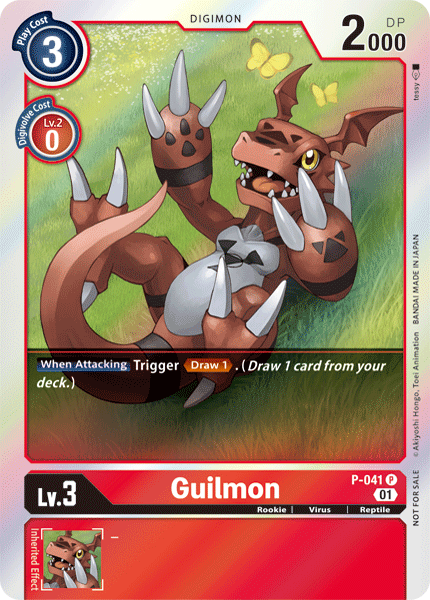 Guilmon [P-041] [Promotional Cards] | Tables and Towers