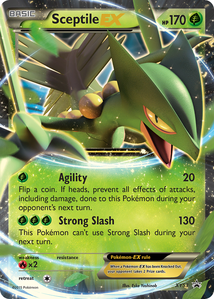 Sceptile EX (XY53) [XY: Black Star Promos] | Tables and Towers