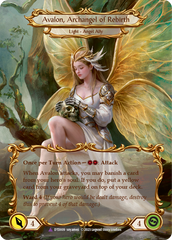 Figment of Rebirth // Avalon, Archangel of Rebirth (Marvel) [DTD009] (Dusk Till Dawn)  Cold Foil | Tables and Towers