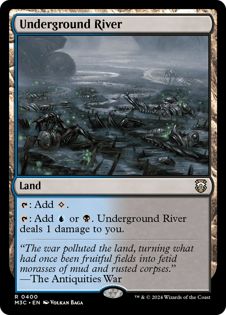 Underground River (Ripple Foil) [Modern Horizons 3 Commander] | Tables and Towers