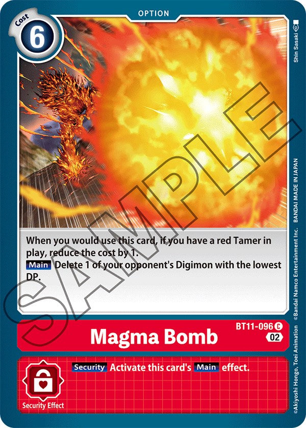 Magma Bomb [BT11-096] [Dimensional Phase] | Tables and Towers