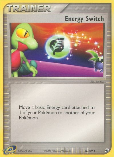 Energy Switch (82/109) [EX: Ruby & Sapphire] | Tables and Towers