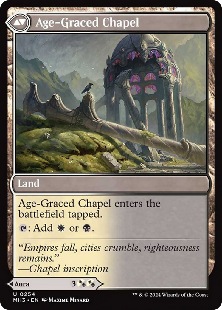 Glasswing Grace // Age-Graced Chapel [Modern Horizons 3] | Tables and Towers