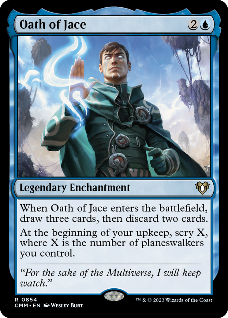 Oath of Jace [Commander Masters] | Tables and Towers