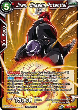 Jiren, Unseen Potential (P-316) [Tournament Promotion Cards] | Tables and Towers