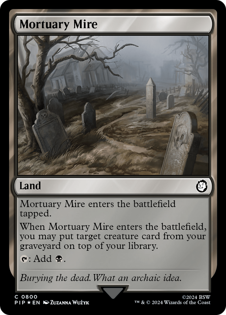 Mortuary Mire (Surge Foil) [Fallout] | Tables and Towers