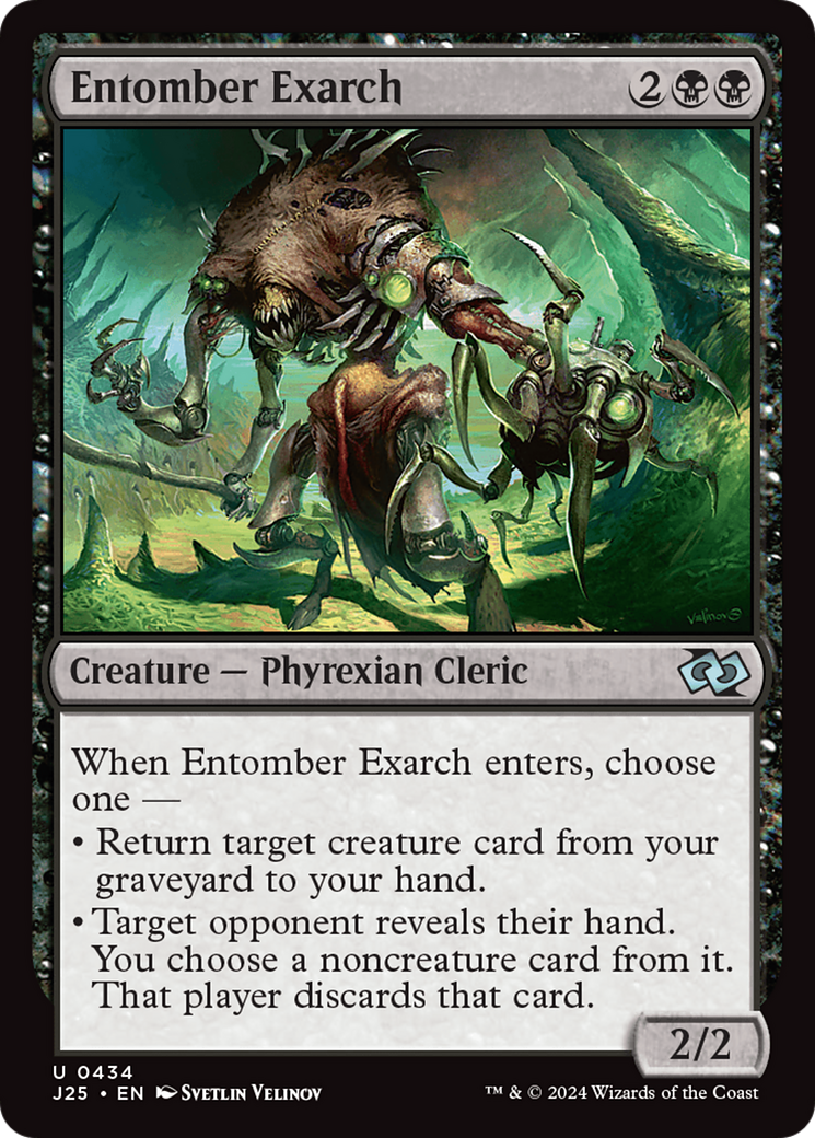 Entomber Exarch [Foundations Jumpstart] | Tables and Towers