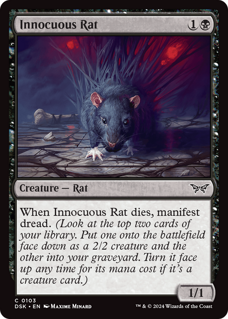 Innocuous Rat [Duskmourn: House of Horror] | Tables and Towers