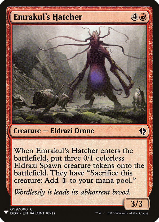 Emrakul's Hatcher [Mystery Booster] | Tables and Towers