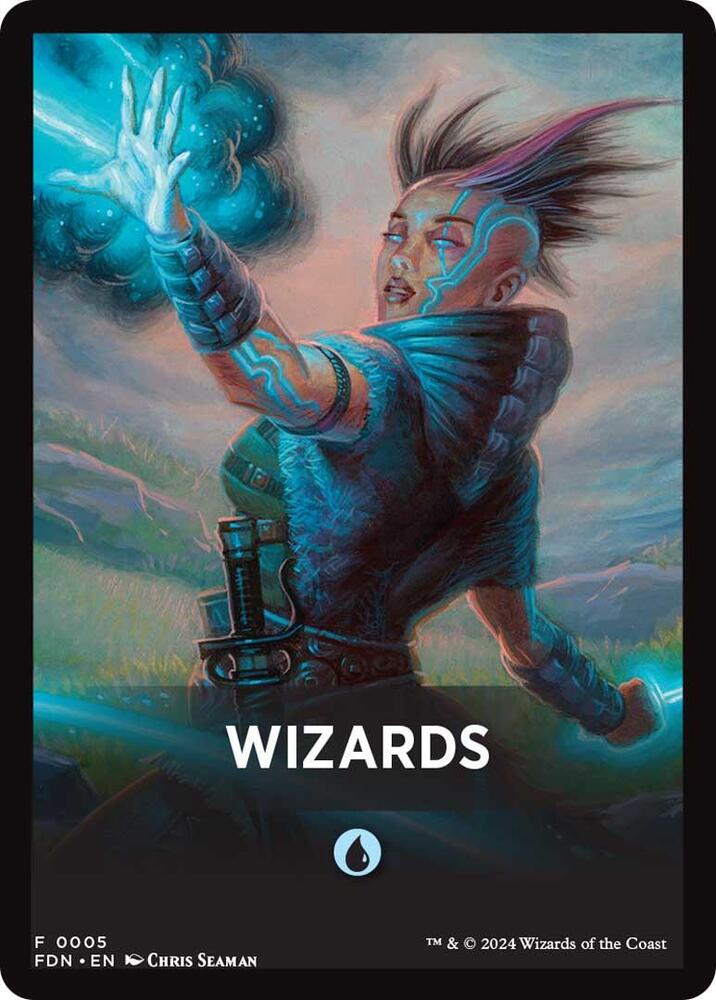 Wizards Theme Card [Foundations] | Tables and Towers