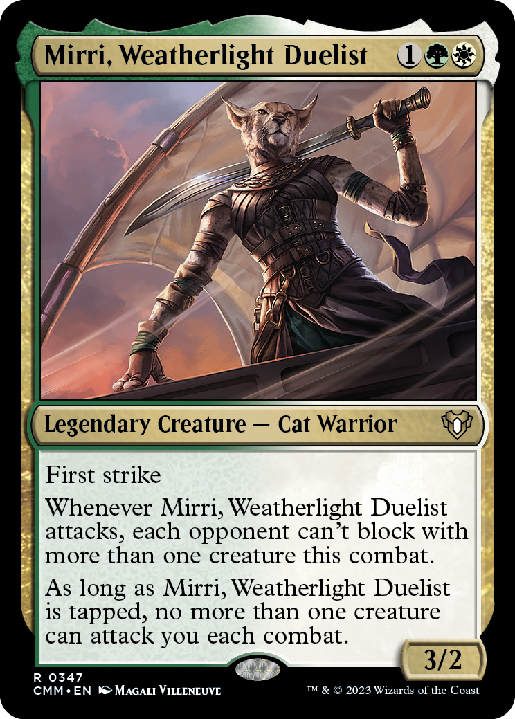 Mirri, Weatherlight Duelist [Commander Masters] | Tables and Towers