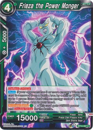 Frieza the Power Monger (BT10-087) [Rise of the Unison Warrior 2nd Edition] | Tables and Towers