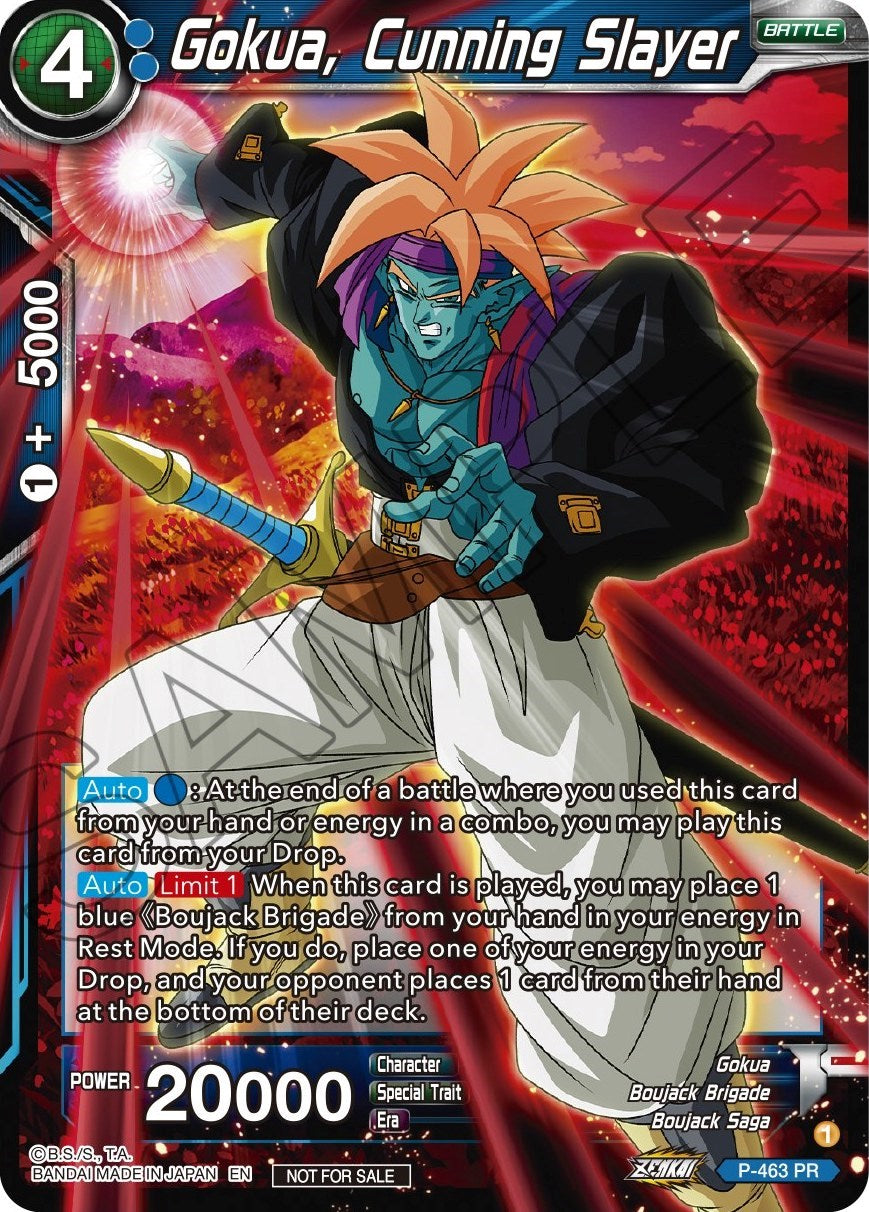 Gokua, Cunning Slayer (Z03 Dash Pack) (P-463) [Promotion Cards] | Tables and Towers