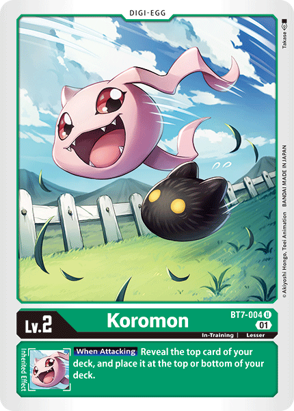 Koromon [BT7-004] [Next Adventure] | Tables and Towers