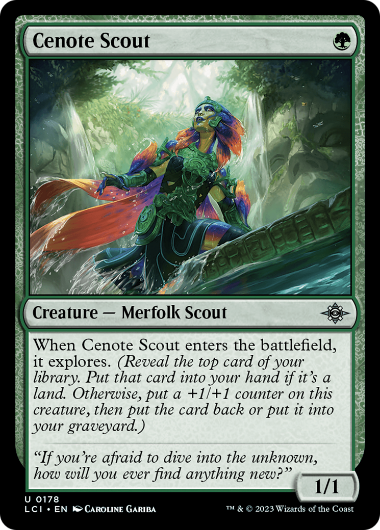 Cenote Scout [The Lost Caverns of Ixalan] | Tables and Towers