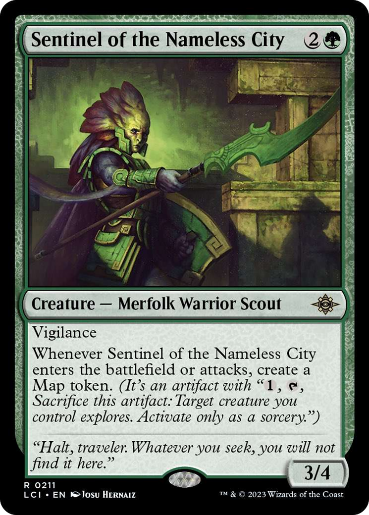 Sentinel of the Nameless City [The Lost Caverns of Ixalan] | Tables and Towers