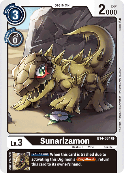 Sunarizamon [BT4-064] [Great Legend] | Tables and Towers