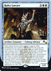 Rules Lawyer (Unfinity Foil Edition) [The List] | Tables and Towers