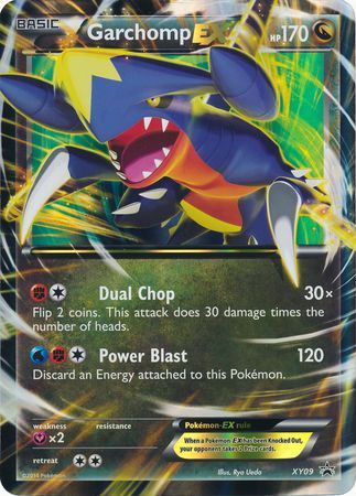 Garchomp EX (XY09) (Jumbo Card) [XY: Black Star Promos] | Tables and Towers