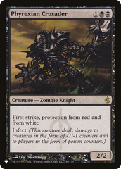 Phyrexian Crusader [The List] | Tables and Towers