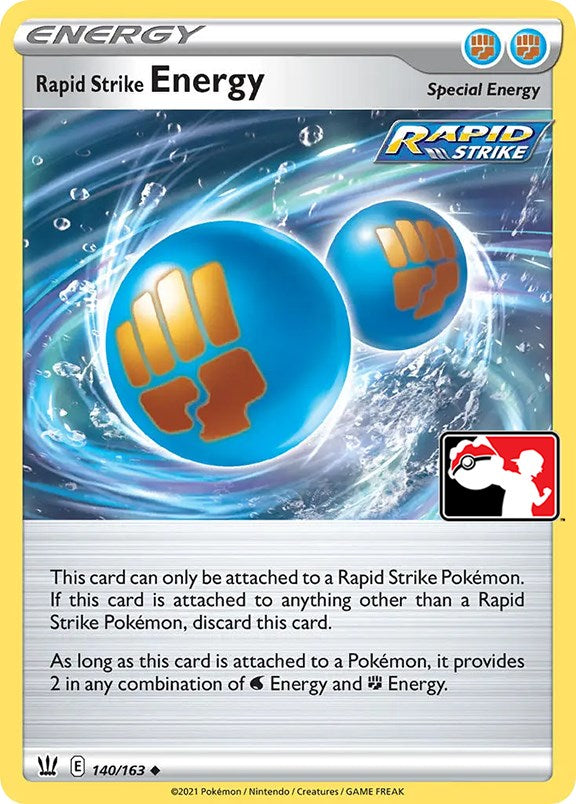 Rapid Strike Energy (140/163) [Prize Pack Series Two] | Tables and Towers