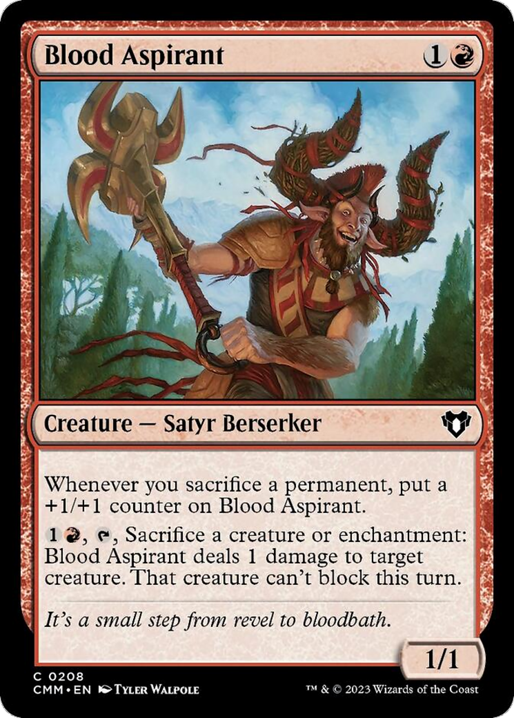 Blood Aspirant [Commander Masters] | Tables and Towers