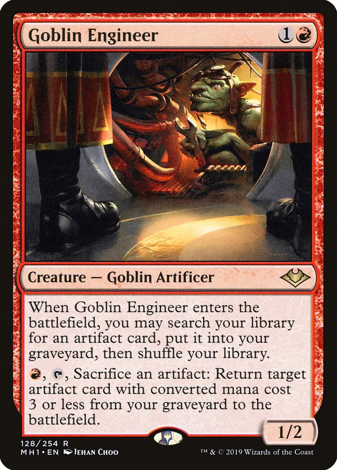 Goblin Engineer [Modern Horizons] | Tables and Towers