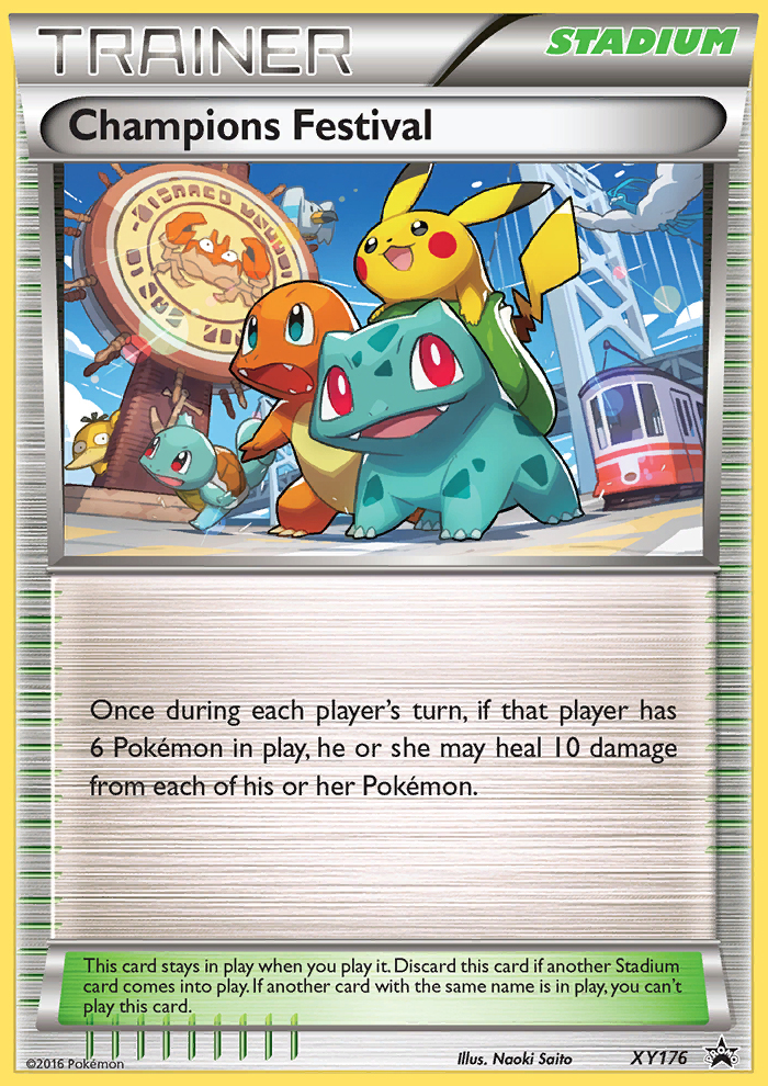 Champions Festival (XY176) [XY: Black Star Promos] | Tables and Towers