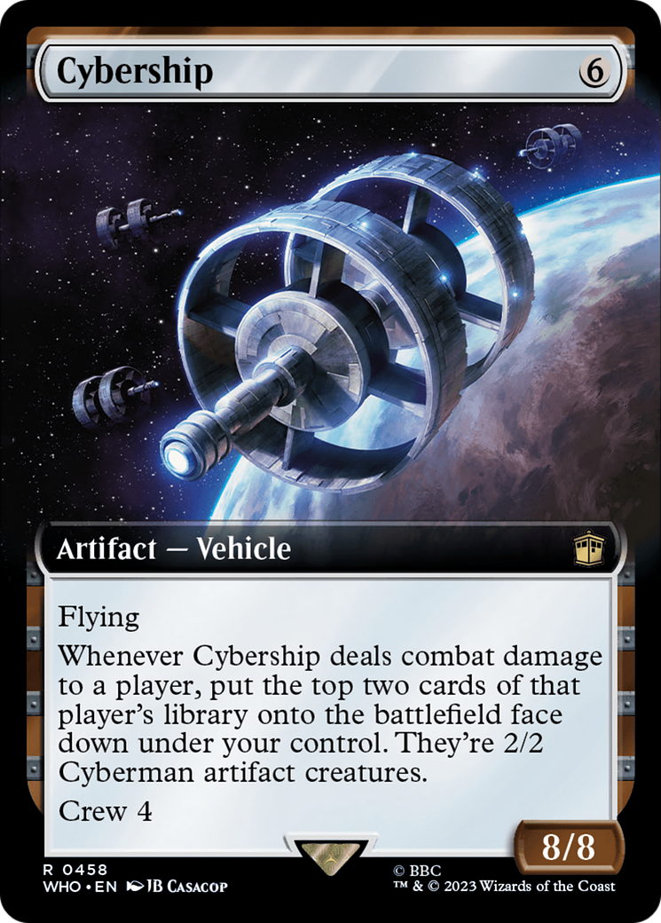 Cybership (Extended Art) [Doctor Who] | Tables and Towers