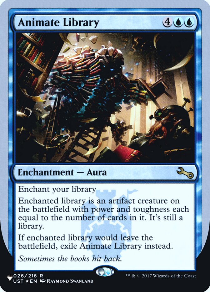 Animate Library (Unfinity Foil Edition) [The List] | Tables and Towers