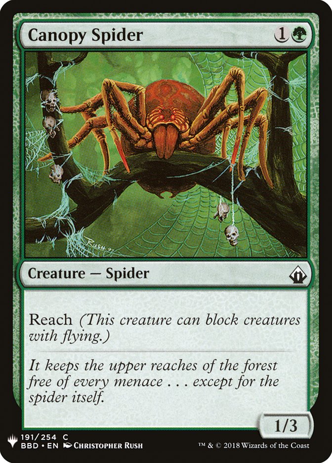 Canopy Spider [Mystery Booster] | Tables and Towers