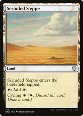 Secluded Steppe [Phyrexia: All Will Be One Commander] | Tables and Towers