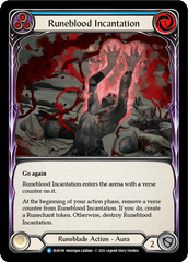 Runeblood Incantation (Blue) [EVR109] (Everfest)  1st Edition Rainbow Foil | Tables and Towers