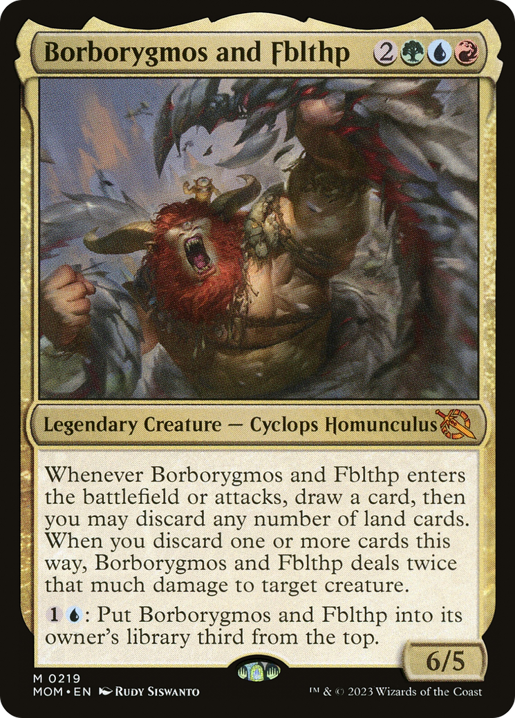 Borborygmos and Fblthp [March of the Machine] | Tables and Towers