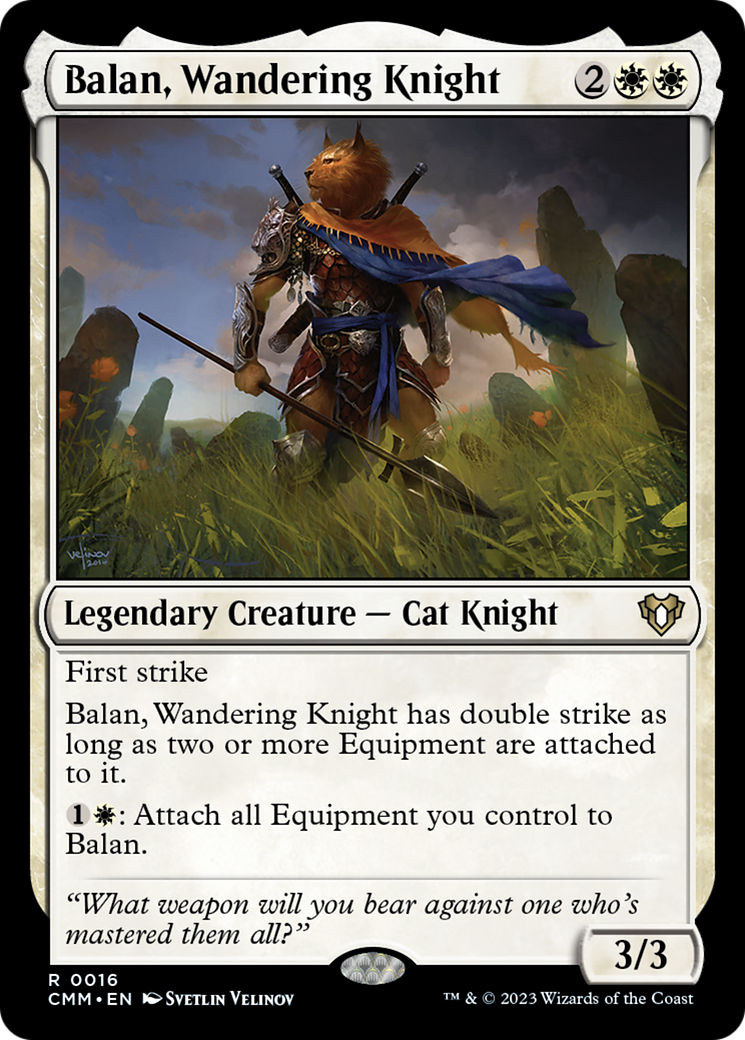 Balan, Wandering Knight [Commander Masters] | Tables and Towers