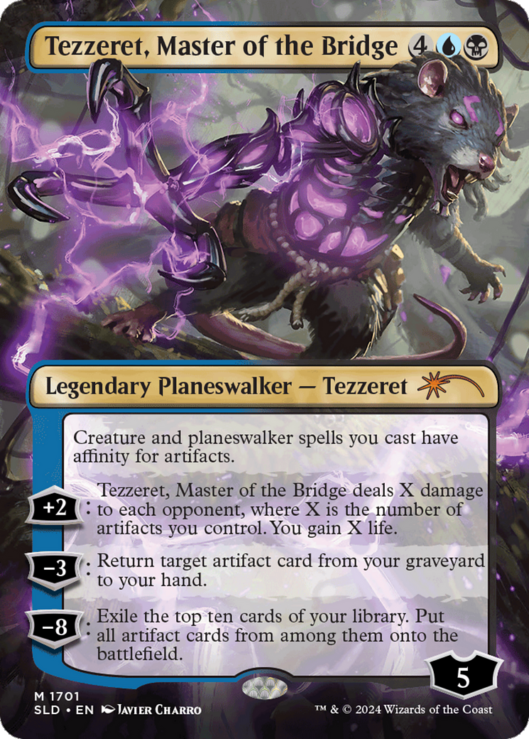 Tezzeret, Master of the Bridge (Rainbow Foil) [Secret Lair Drop Series] | Tables and Towers