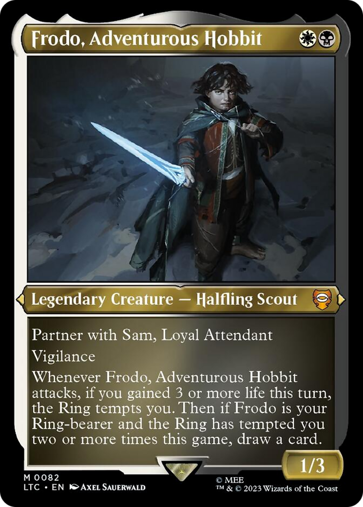 Frodo, Adventurous Hobbit (Display Commander) [The Lord of the Rings: Tales of Middle-Earth Commander] | Tables and Towers