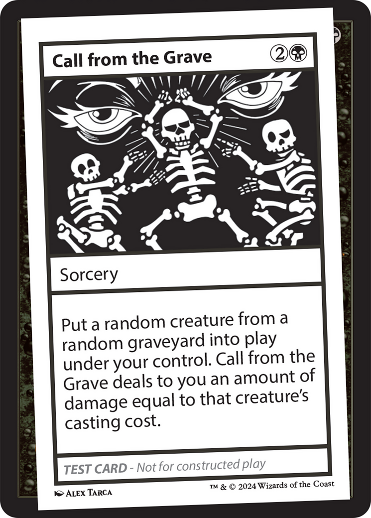 Call from the Grave [Mystery Booster 2 Playtest Cards] | Tables and Towers