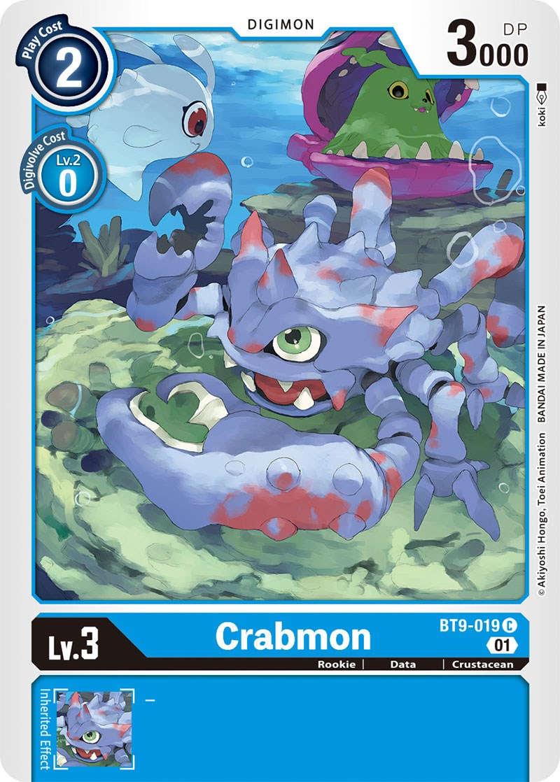 Crabmon [BT9-019] [X Record] | Tables and Towers