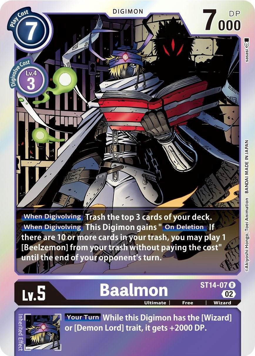 Baalmon [ST14-07] [Starter Deck: Beelzemon Advanced Deck Set] | Tables and Towers