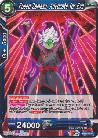 Fused Zamasu, Advocate for Evil (BT10-053) [Rise of the Unison Warrior 2nd Edition] | Tables and Towers