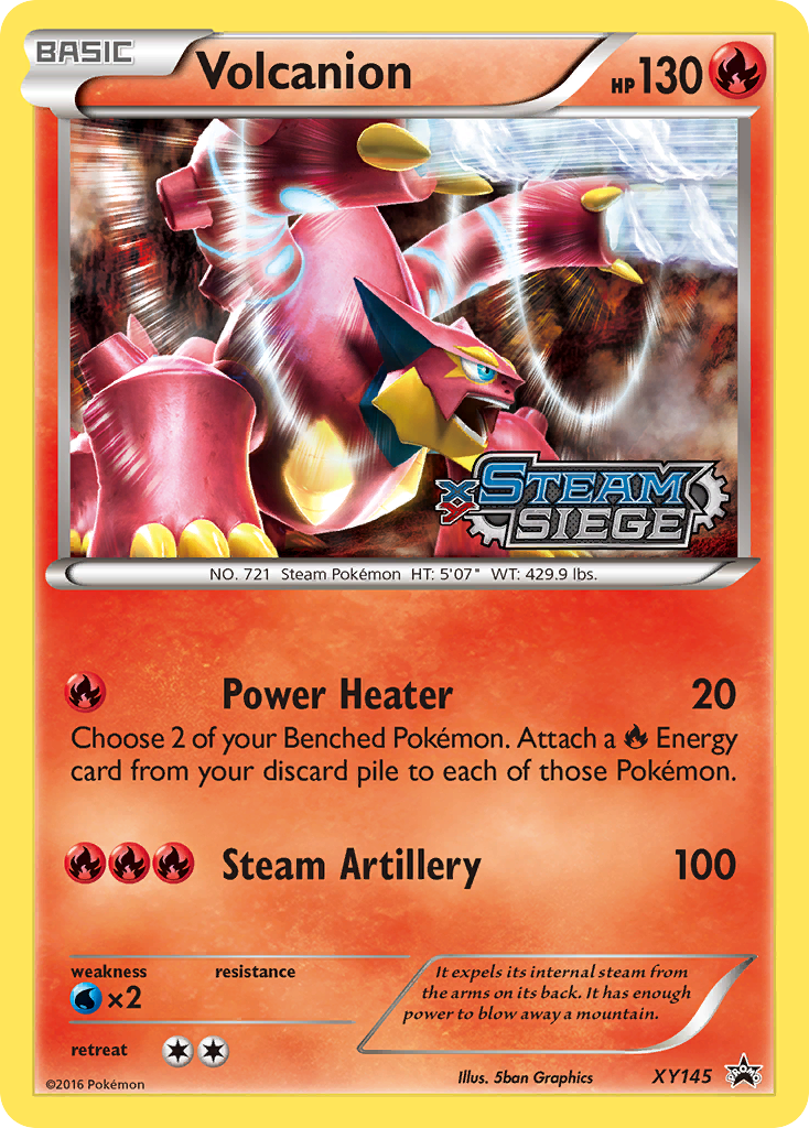 Volcanion (XY145) [XY: Black Star Promos] | Tables and Towers