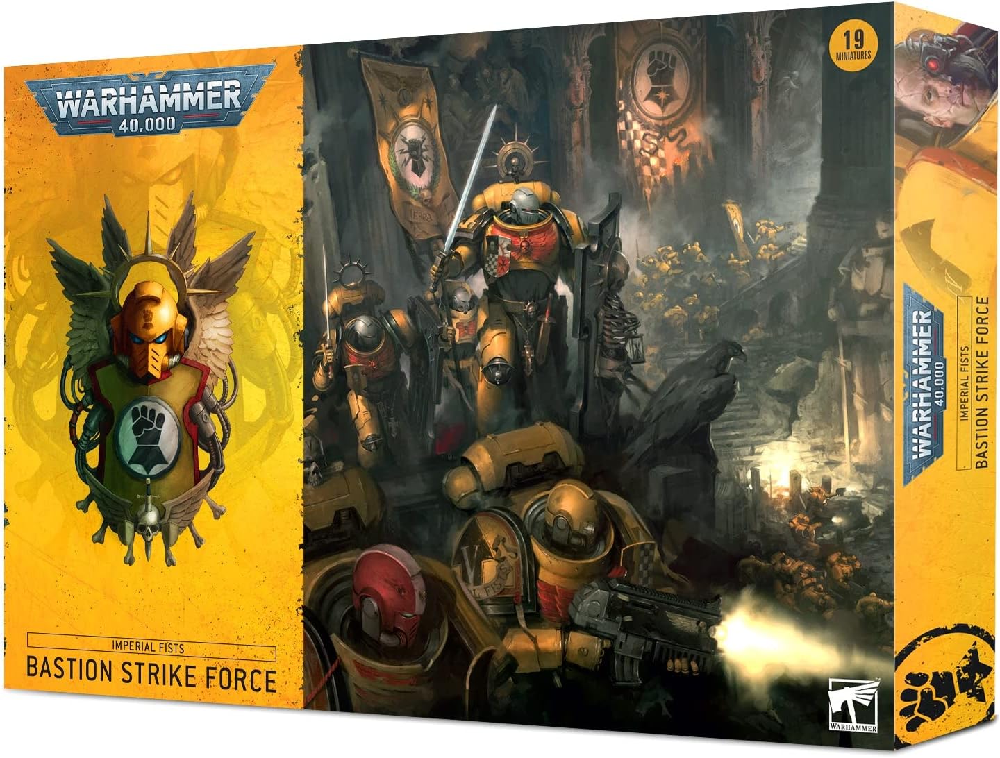 Warhammer 40k - Imperial Fists Bastion Strike Force | Tables and Towers