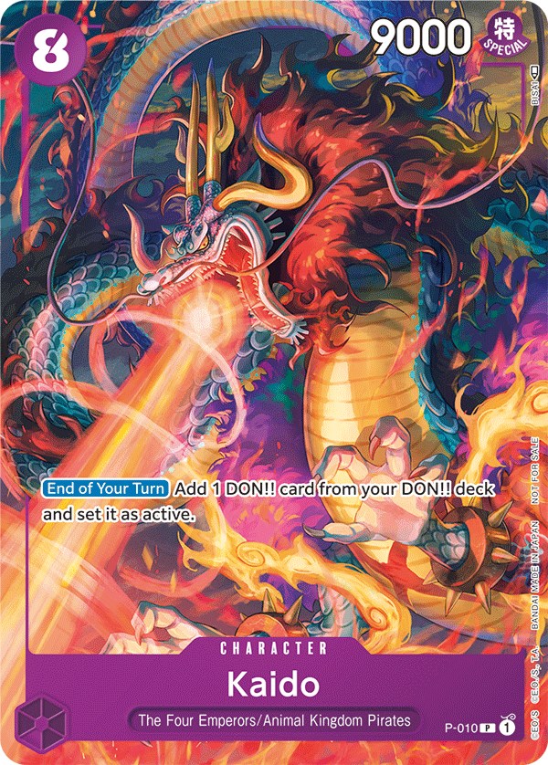 Kaido (Tournament Pack Vol. 1) [One Piece Promotion Cards] | Tables and Towers