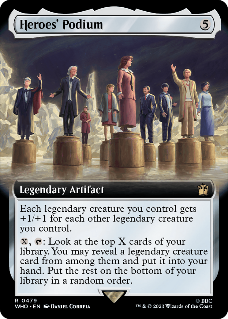 Heroes' Podium (Extended Art) [Doctor Who] | Tables and Towers